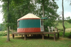 Christmas yurt