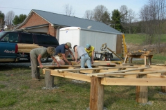 yurt construction
