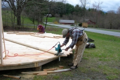 yurt construction