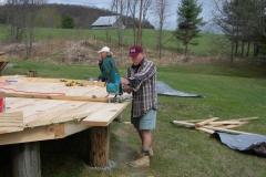 yurt construction